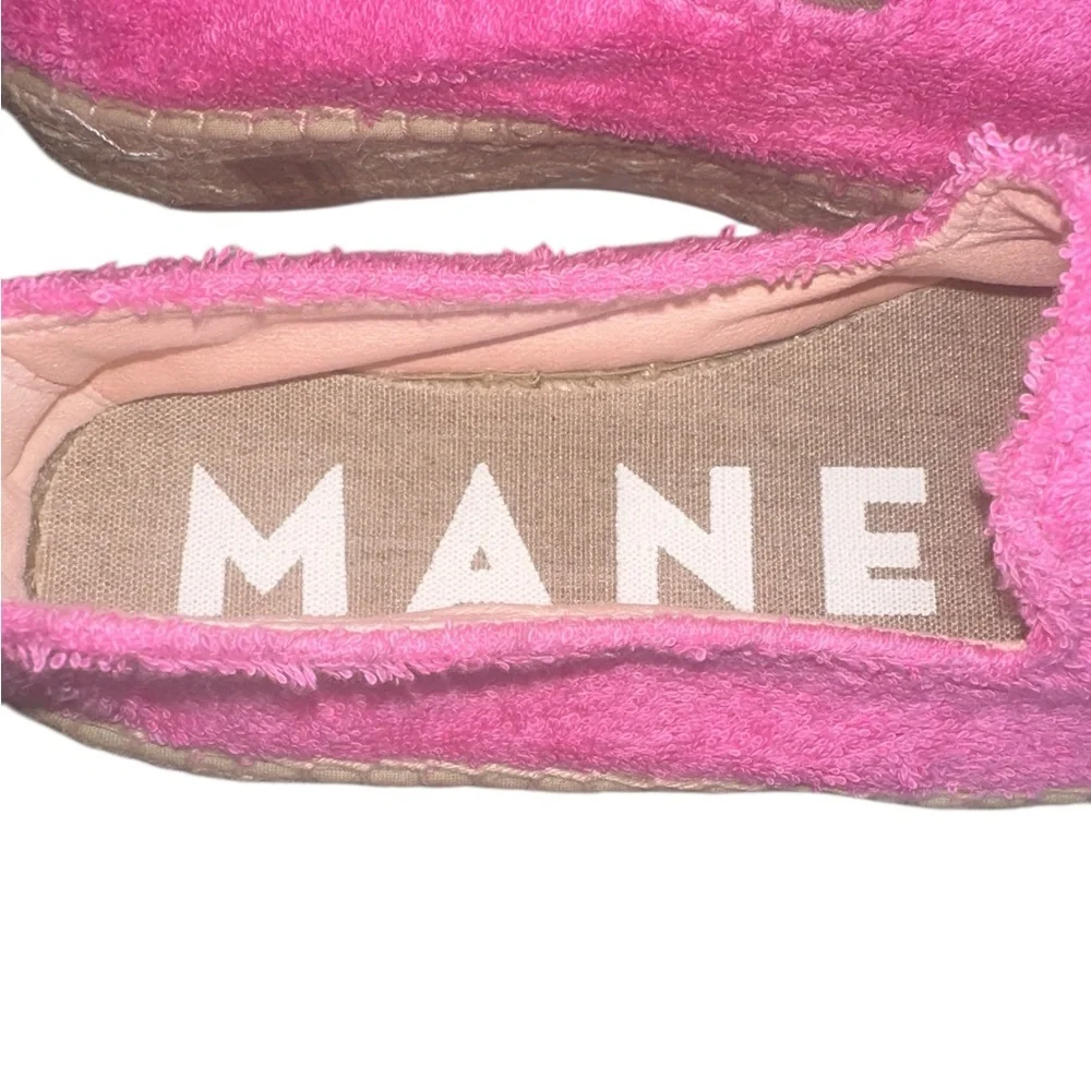 Manebi platform Pink Espadrille to Slip-On Shoes womens 8 NWOB‎